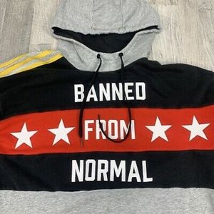 ADIDAS Originals RITA ORA Hoodie Sweatshirt  Banned From Normal